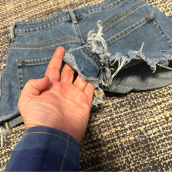 PacSun High Rise Short With Side Lace Detail sz 26 - Picture 2 of 8